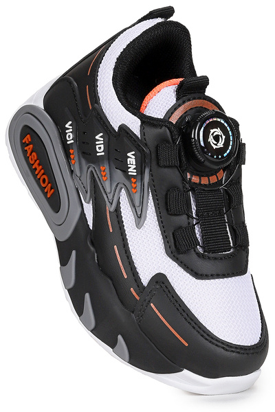 Kiko Kids Gary ușor Pantofi sport pentru băieți cu mecanism de șireturi la talpă