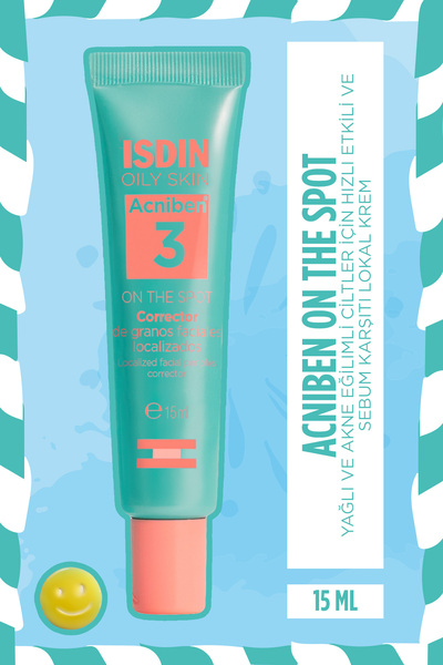 ISDIN Acniben Yağlı ve Akne Eğilimli Ciltler için Hızlı Etkili ve Sebum Karşı...