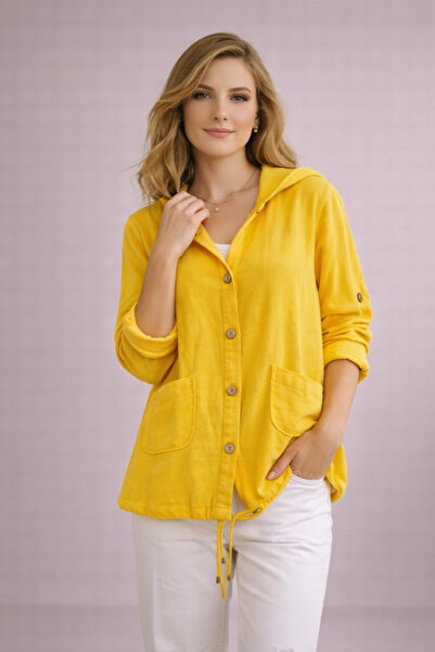 bb butik basic Kadın Müslin Ceket TR3435