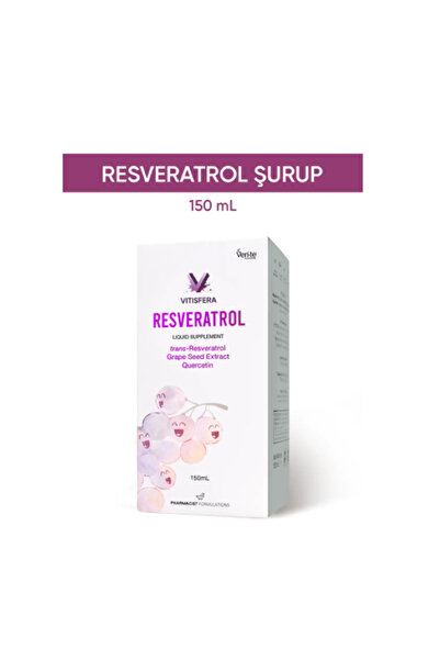 Vitisfera Resveratrol Şurup Orman Meyveleri Aromalı 150 Ml