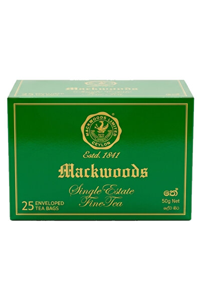 Mackwoods Tea شاي ماكوودز، من مزرعة مفرد ، غير مخلوط، شاي إفطار إنجليزي، 25 ك...