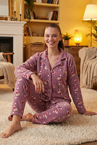 Lela Σετ πιτζάμες με κουμπιά Standard Fit ΣΕΤ ΠΙΤΖΑΜΕΣ 6095615