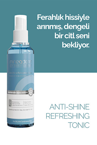 mineaderm Yağlı Ve Karma Ciltler İçin Canlandırıcı Tonik/anti-shine Refreshing Tonic