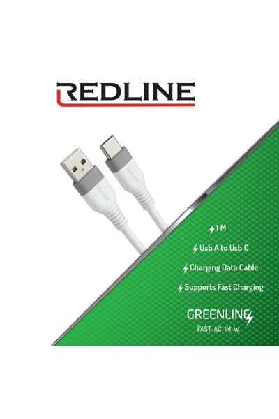 Redline USB A / Type-c Hızlı Şarj Ve Data Kablosu 1 Metre