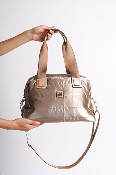 MARSEDO Prato Γυναικείο Ύφασμα Αλεξίπτωτου Φουσκωτό Καθημερινό Μανίκι Τσάντα ...