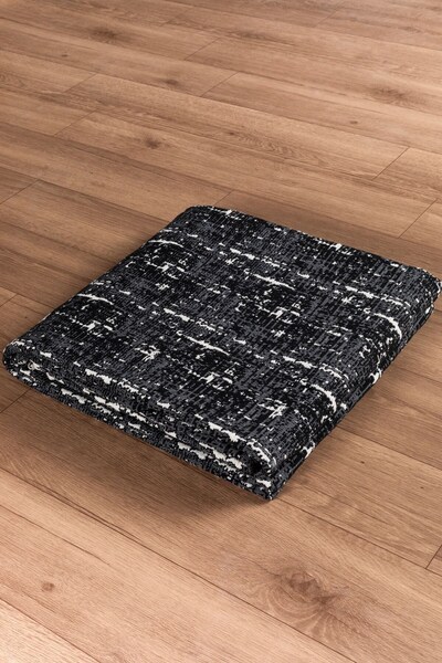 Valery Home Arya Çift Taraflı,Katlanabilir,Yıkanabilir,Yüksek Kalite Pamuk Salon,Oturma Odası,Balkon Kilim
