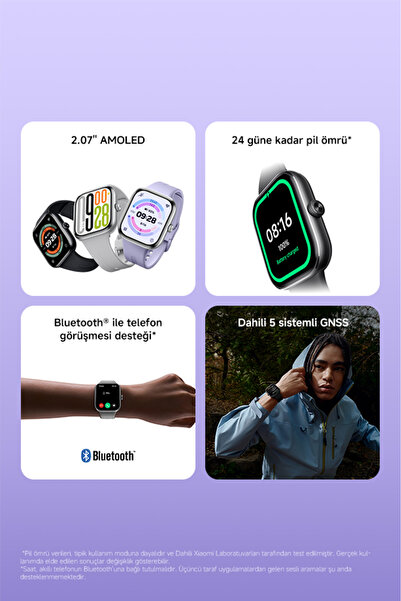 Xiaomi Redmi Watch 5 Akıllı Saat Gümüş (Xiaomi Türkiye Garantili)