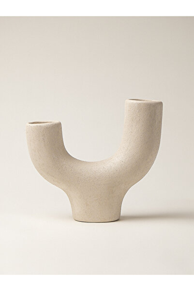 Minihol Κεραμικό βάζο με υφή Bloom (24 x 21 cm)