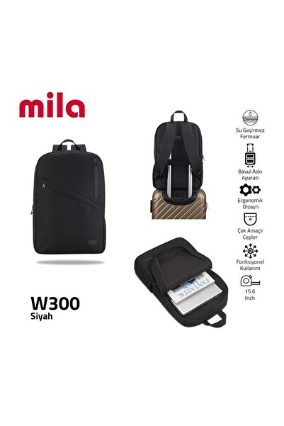 Mila Classone 17,3 -15,60 ιντσών, 5 θήκες, αδιάβροχο ύφασμα Wtxpro και φερμου...