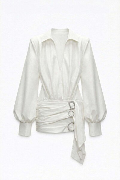 Friday Mood Γυναικείο Αξεσουάρ Φόρεμα με Λεπτομέρειες από Σατέν