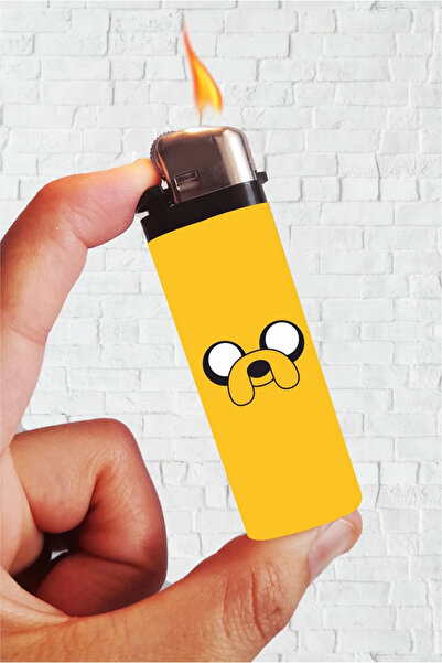 SARANG Çakmak Jake Adventure Time Baskılı Full Kaplamalı Gazlı Çakmak