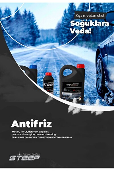 STEEP Coollife Antifriz -37 Derece Mavi 3 Lt