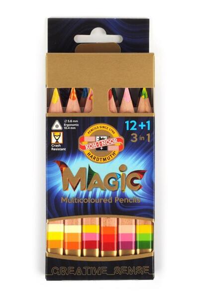 Koh-i Noor Magic Pencils 12+1 Fsc 100% 3404N
