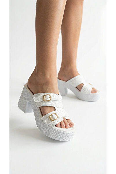 Limeo Γυναικεία παπούτσια με διπλές Με αγκράφα λωρίδες στο πλάι, ανοιχτό μπρο...