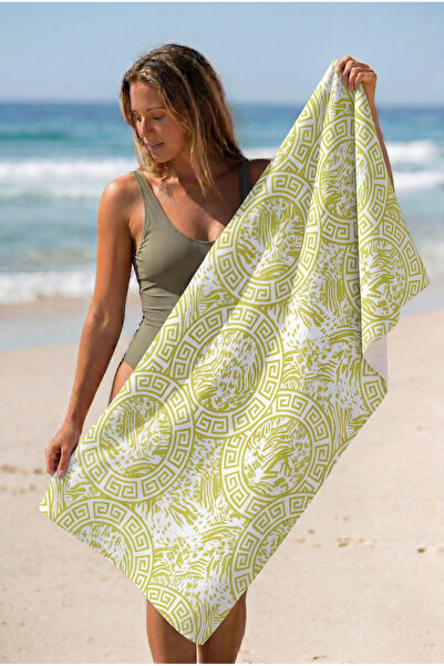 AİRYCOT Πετσέτα παραλίας Tiger Green Ph002