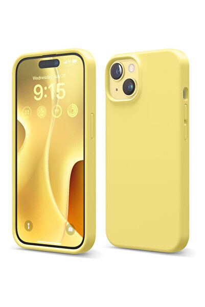OEM Husa Silicon Soft Touch, Microfibra, Protectie Camere, pentru iPhone 15, ...
