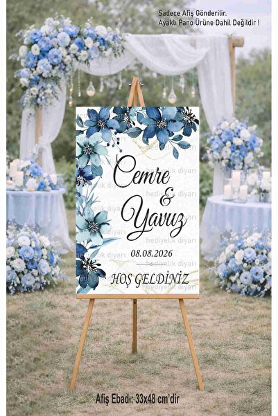 fırsatlar diyarı Kişiye Özel Kına Nişan Söz Nikah Düğün Hoşgeldiniz Karşılama...