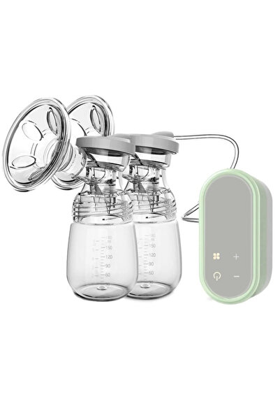 Cute n Cuddle Electric Breast Pump with Storage Box–Low Noise, 9 Levels & 3 M...