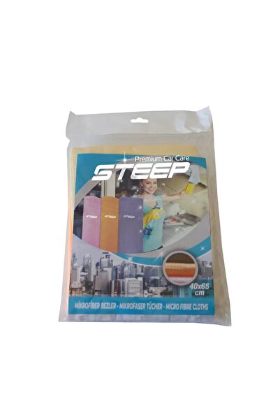 STEEP Mikrofiber 40x40 Cm Baklava Desen Cam Temizlik Bezi