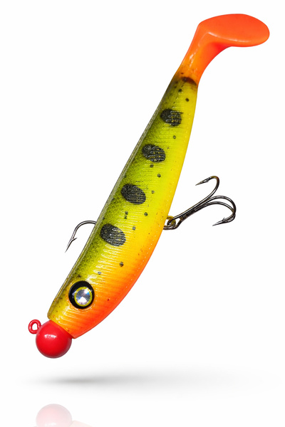 sr sazanrig Craft Paddletail 11,5 cm Üçlü İğne NO:4 Modifiyeli Hazır Zokalı S...