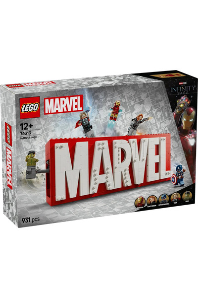 LEGO Super Heroes Λογότυπο και μίνι φιγούρες Marvel 76313