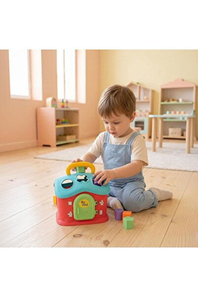 Ogi Mogi Toys Shape Sorter House 13 Pieces