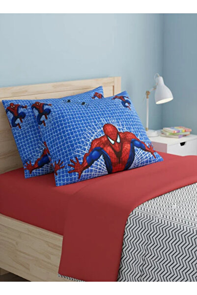 mihriban 2 Πακέτα Μαξιλαροθήκες με σχέδιο Spiderman Navy Blue 50x70 εκ.