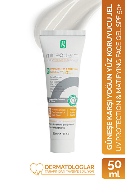 mineaderm Akne Karşıtı Ve Matlaştırıcı Güneş Kremi Sp 50+/uv Protection & Mat...
