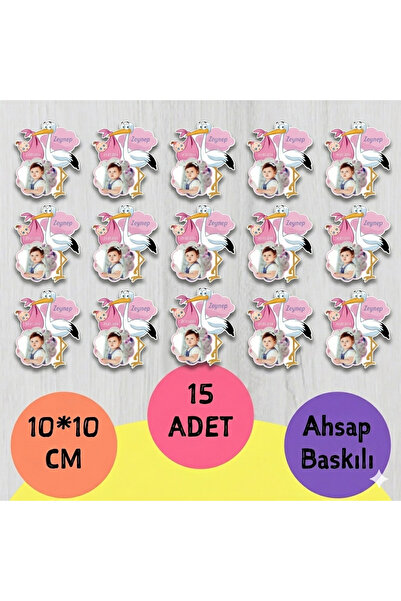 wonderlike Leylek Tasarımlı Magnet 15 Adet
