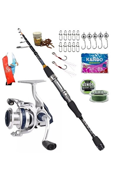 Oslo Okuma Aria-1000a 2.28mt 0,5-10gr Ryuji Rock Fish Teleskopik Lrf Olta Tak...