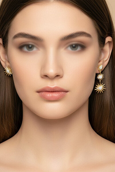 XUPING JEWELRY أقراط موديل STYLE PEARL/XUPING JEWELRY مرصعة بحجر الزركون