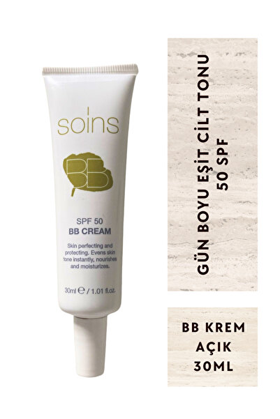 Soins Organic Bb Cream açık 50 spf 30ml