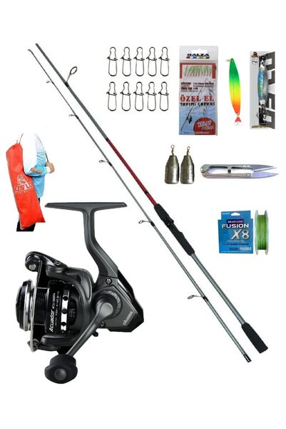 Okuma Acuador ACU-3000A Double Black 270cm 15-40gr Spin Olta Takımı Seti