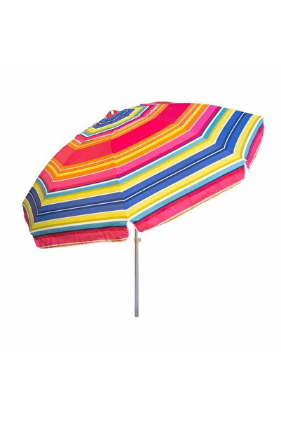 FOXMAG24 Ομπρέλα ηλιοπροστασίας, μεταλλική κατασκευή, με μηχανισμό κλίσης και...