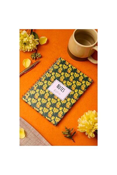 My Mia Art Μαγνόλια-Μεγάλο 17x24 Ριγέ Τετράδιο