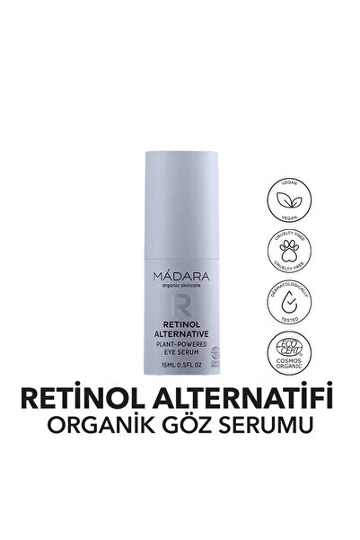 Mádara RETINOL ALTERNATIVE Retinol Alternatifi Bitki Bazlı Göz Serumu 15ml