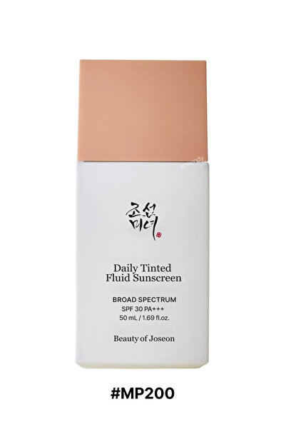 Beauty of Joseon Daily Tinted Fluid Sunscreen - İpeksi Bitişli UVA ve UVB Kar...
