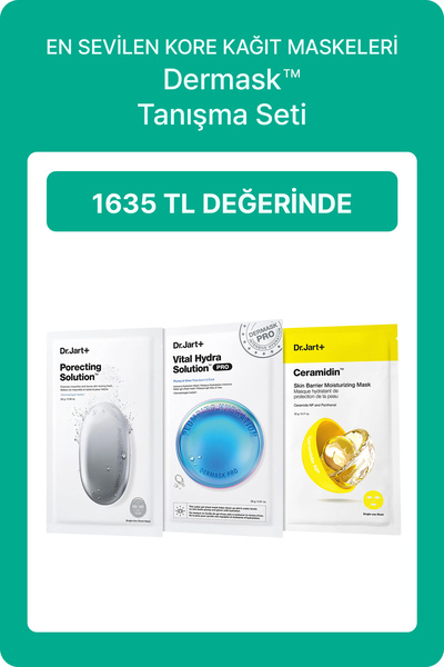 Dr.Jart+ En Sevilenler Maske Seti | Nemlendirici, Sıkılaştırıcı, Cilt Bariyer...