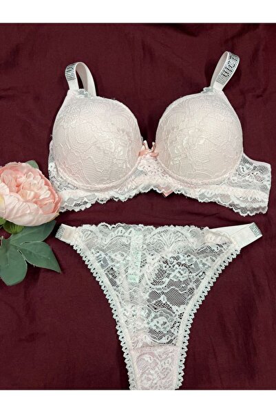 MODELLİFE ΣΕΤ ΠΑΝΤΟΦΛΕΩΝ ΣΕ ΣΤΥΛ ΠΟΥΔΡΑΣ ΜΕ ΓΕΜΙΣΜΑ ΣΕ ΣΤΥΛ ΠΟΥΔΡΑΣ