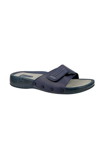 Ceyo 3000-2N Navy Blue Orthopedic Men's Slippers