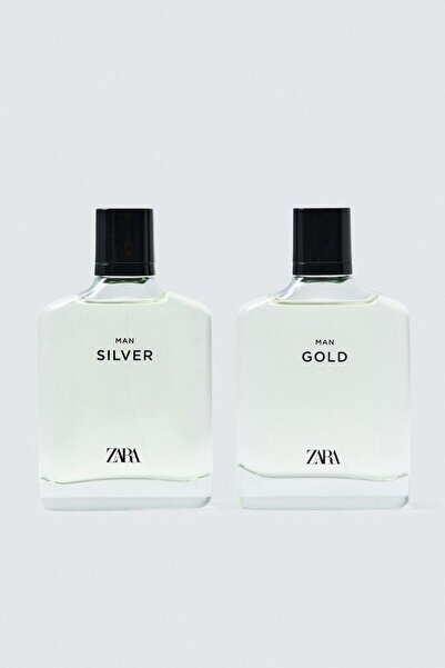 Zara SILVER MAN GOLD EDT 2X100 ML (3.4 FL.OZ)