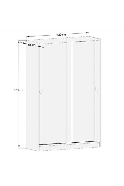 Abre VM-300 DORE CEVİZ VESTİYER PORTMANTO