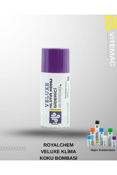 ROYALCHEM CAR CARE PRODUCTION ROYALCHEM KLİMA KOKU BOMBASI VELUXE