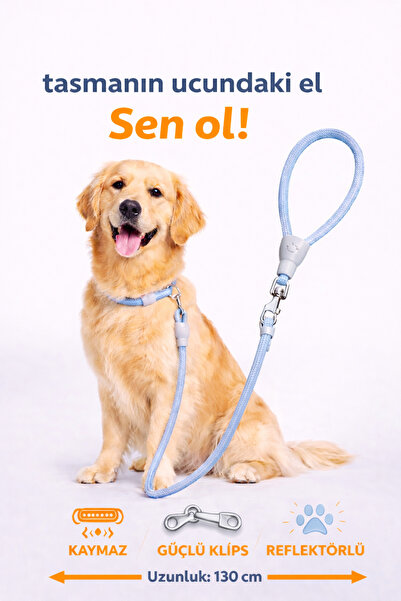 genel tr Köpek gezdirme tasması 130 cm boyunda , orta ve büyük köpek ırkların...