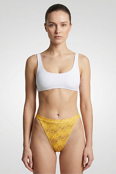 Asos Design Women Allover Print Bikini Bottom, Multicolor