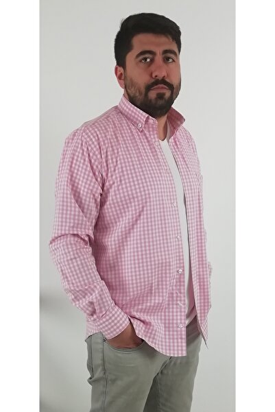 TOUSUS Regular Fit Pitikareli Likralı Erkek Gömlek KLS-4004-TSS
