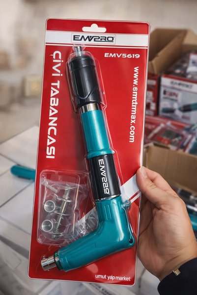 NAVARRA Barutlu çivi çakma tabancası çivi dahil