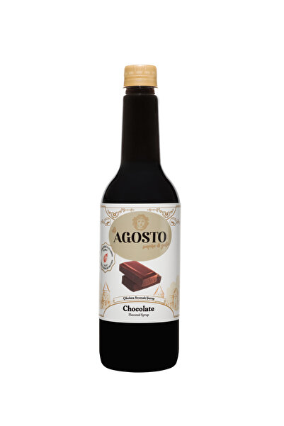 AGOSTO Çikolata (Chocolate) Aromalı Kahve Şurubu-6x750 ml