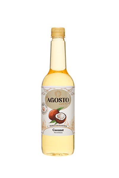 AGOSTO Hindistan Cevizi (Coconut) Aromalı Kahve Şurubu-750 ml