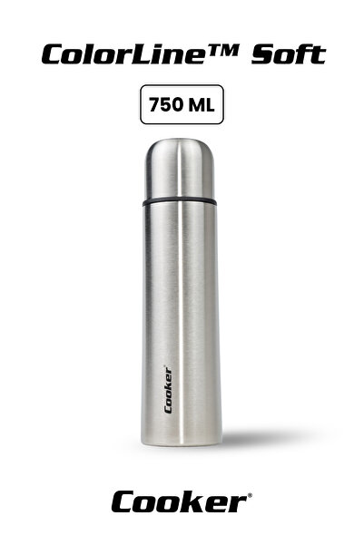 Cooker ColorLine Soft 750 ml Paslanmaz Çelik Termos CKR2108